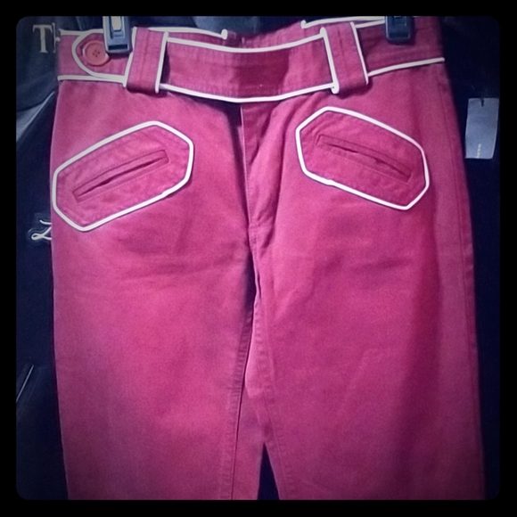 Marc Jacobs Pants - Marc Jacobs RN 103927 size 6 burgundy pants